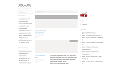 Desktop Screenshot of jogjaline.com