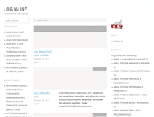Tablet Screenshot of jogjaline.com